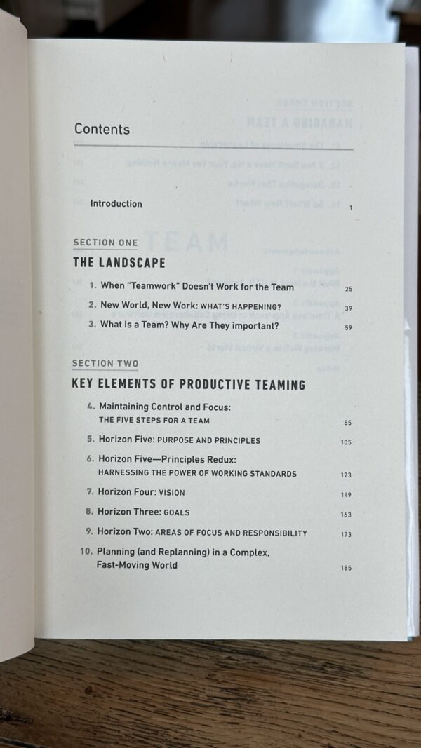 Team: Getting Things Done with Others - hardcover - Bilde 2
